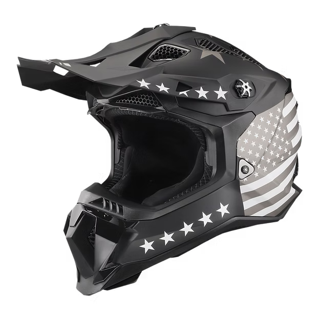 LS2 76 - MATTE BLACK / WHITE / GRAY - Subverter EVO Helmet