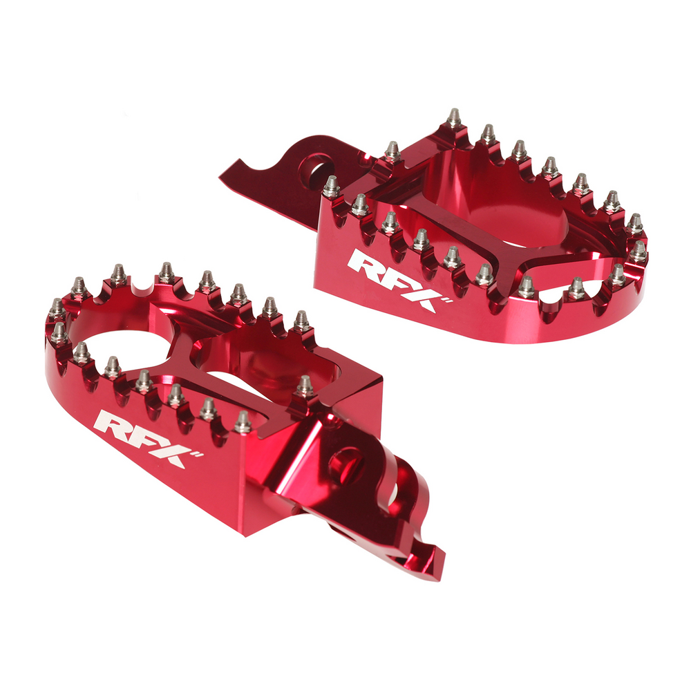 RFX FOOTPEGS RED BETA