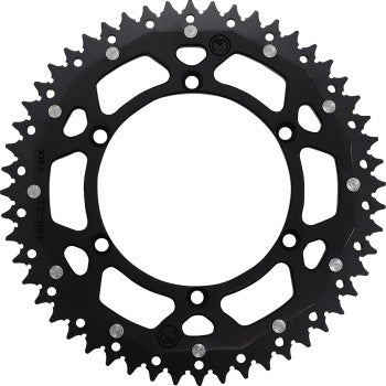 Moose Offroad Dual Sprocket Dual Sprocket - 52 Tooth - Black - Kawasaki/Suzuki