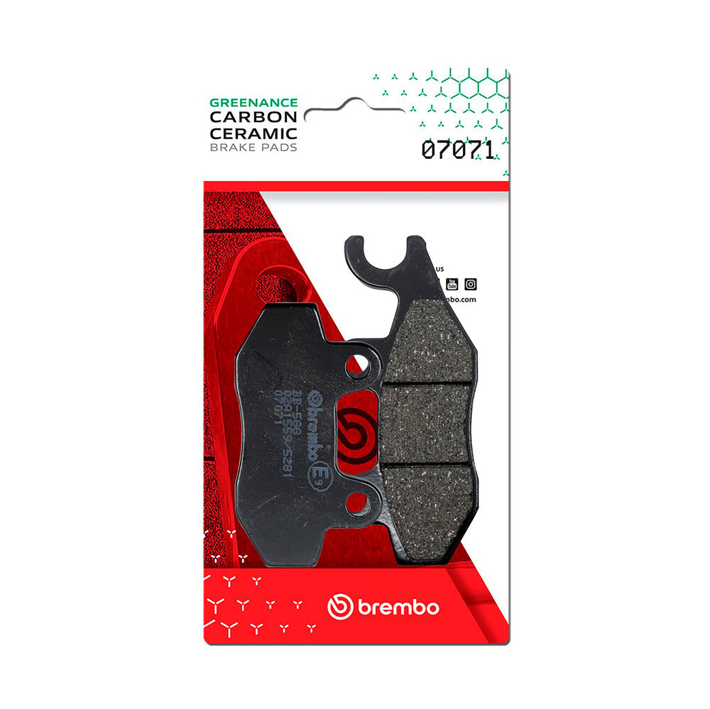 BREMBO PRIME CC BRAKE PADS CARBON CERAMIC KYMCO/SUZUKI