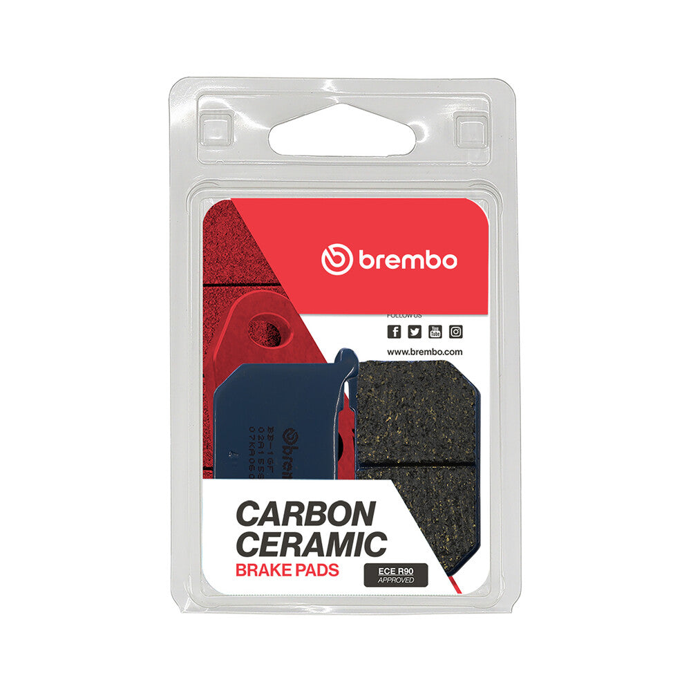 BREMBO PRIME CC BRAKE PADS CARBON CERAMIC KAWASAKI