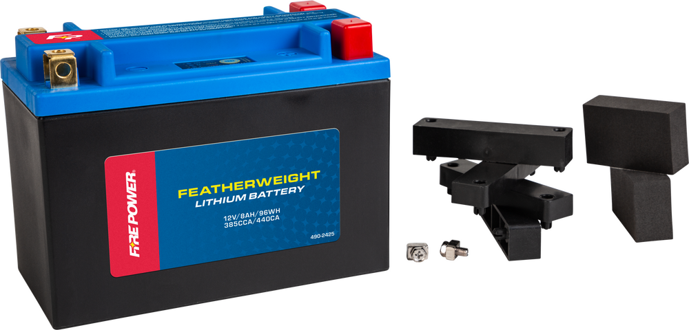 FIRE POWER FEATHERWEIGHT LITHIUM BATTERY 385 CCA 12V/96WH