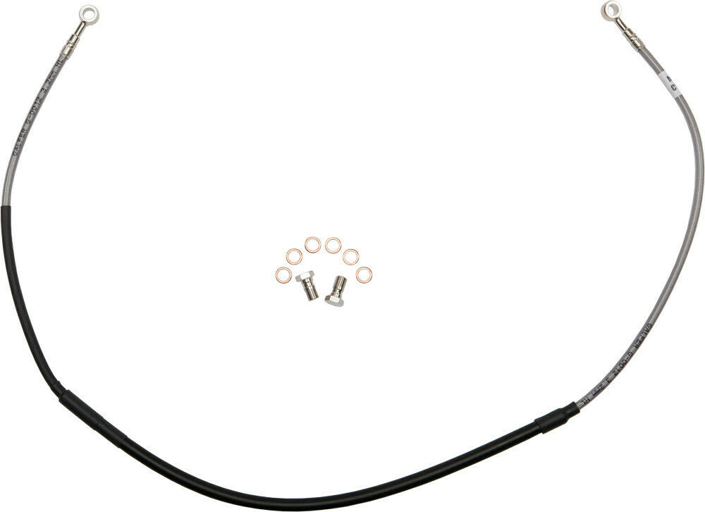 GBRAKES STEEL BRAKE LINE FRONT SUZ