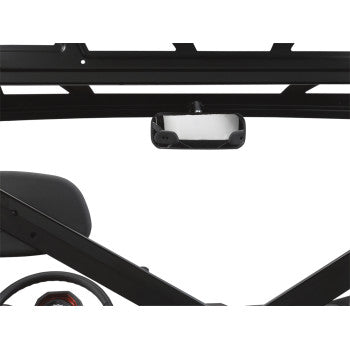 Moose Offroad Automotive Style Rear View Mirror - Pro-Fit Mirror - Rear View - Rectangle - Black - Pro-Fit