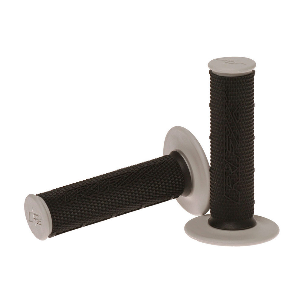 RFX DUAL COMPOUND GRIPS GREY WITH BLACK CENTER