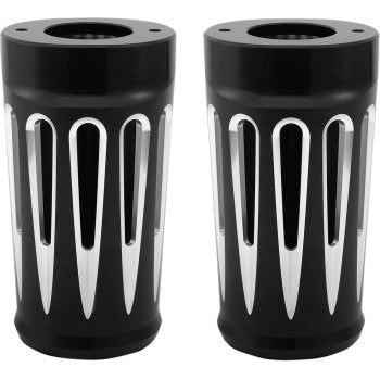 Aluminum Fork Boot Covers — Deep Cut