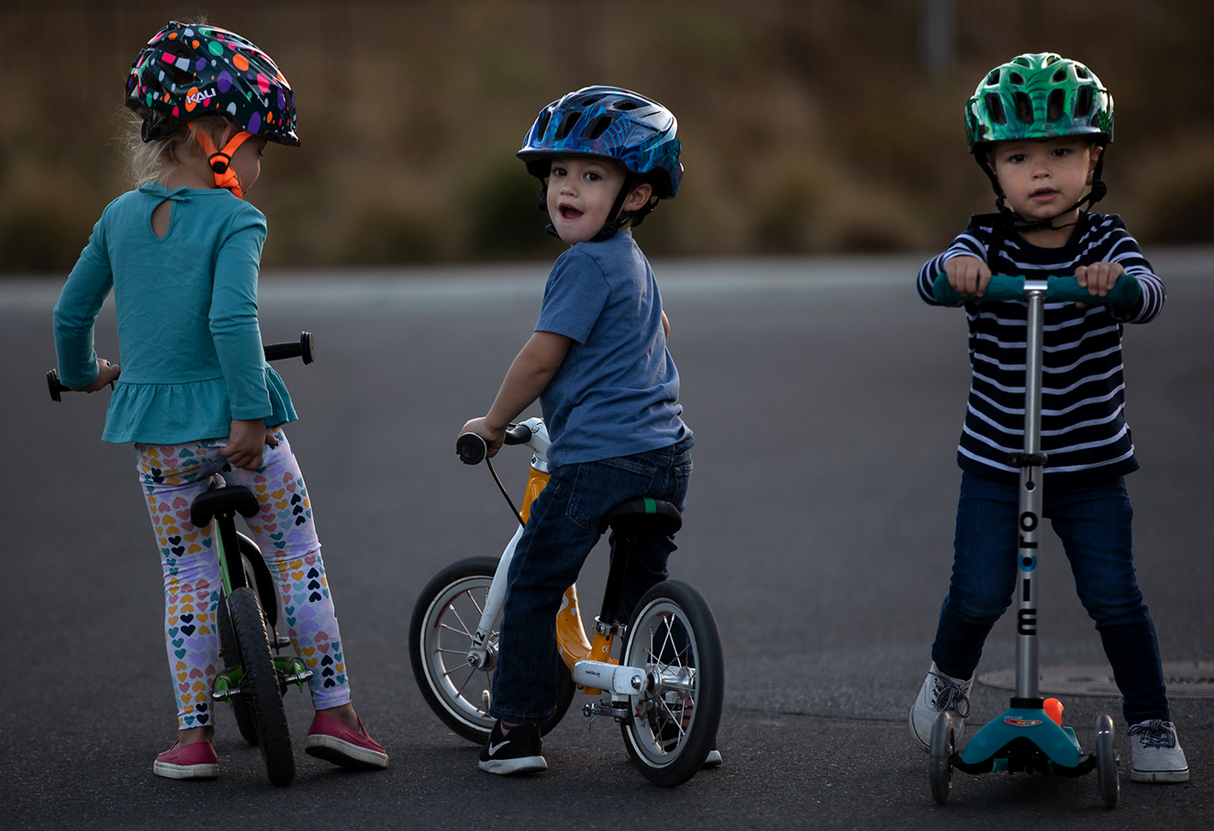 Child Chakra Lighted Jungle Bicycle Helmet