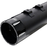 S&S Cycle 4-1/2" MK45 Performance Mufflers - Black Tracer