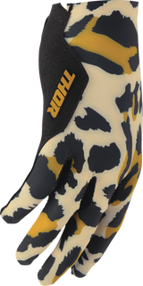 Women's SPORTMODE Cheetah Gloves