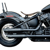 S&S Cycle Slash Cut Mufflers - 50 State - Black