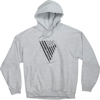 Moose Offroad Salute Hoodie Salute Hoodie - Ash - Medium