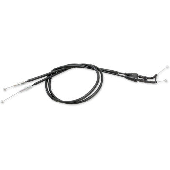 Moose Offroad Black Vinyl Throttle Cable Black Vinyl Throttle Cable - 40-3/8" - Suzuki