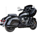 S&S Cycle 2-into-1 Qualifier Exhaust System - Guardian Black - 49 State - Indian with PowerPlus