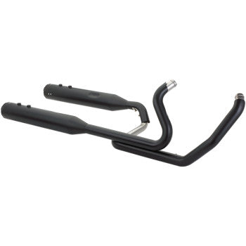 S&S Cycle El Dorado Dual Exhaust System - Black - Black Thruster