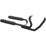 S&S Cycle El Dorado Dual Exhaust System - Black - Black Thruster