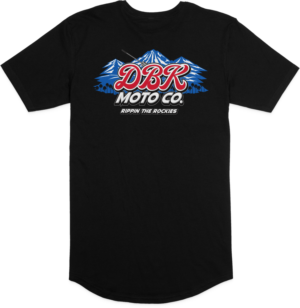 DBK Rippin The Rockies Premium Black T-Shirt