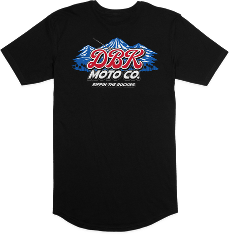 DBK Rippin The Rockies Premium Black T-Shirt