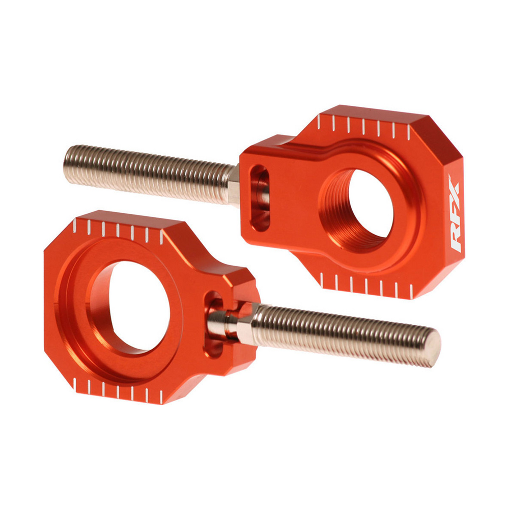 RFX REAR AXLE BLOCKS ORANGE KTM