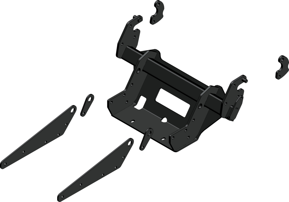 KFI PRO 2.0 TUBE GLACIER ADAPTER
