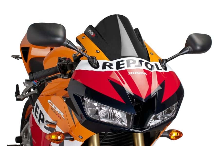 PUIG WINDSCREEN RACING BLACK