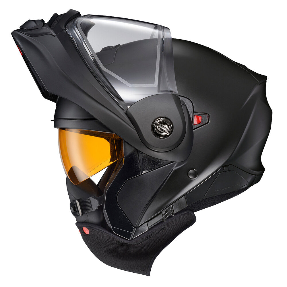 EXO-AT960 COLD WEATHER HELMET MATTE BLACK (DUAL PANE)