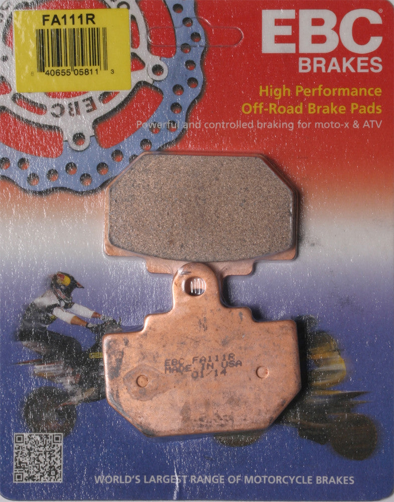EBC BRAKE PADS FA111R SINTERED R SERIES