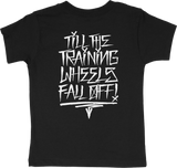 DBK Training Wheels Toddler Black T-Shirt