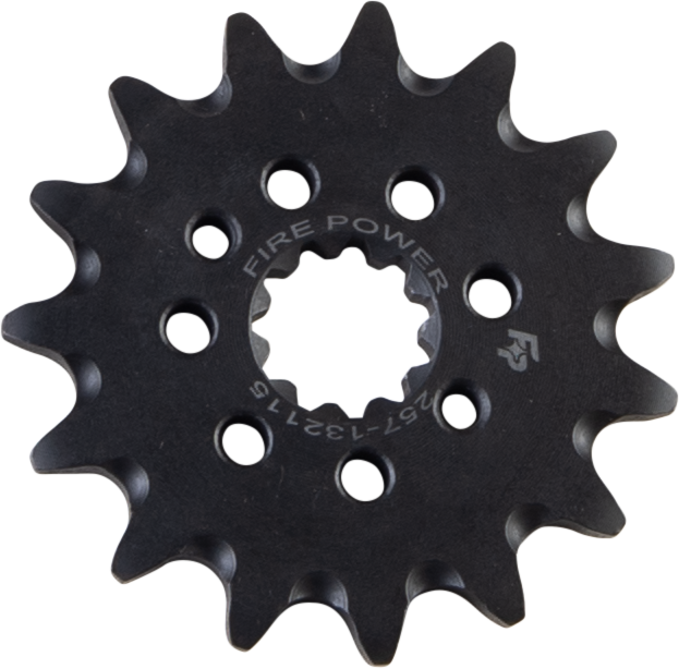 FIRE POWER FRONT CS SPROCKET STEEL 15T