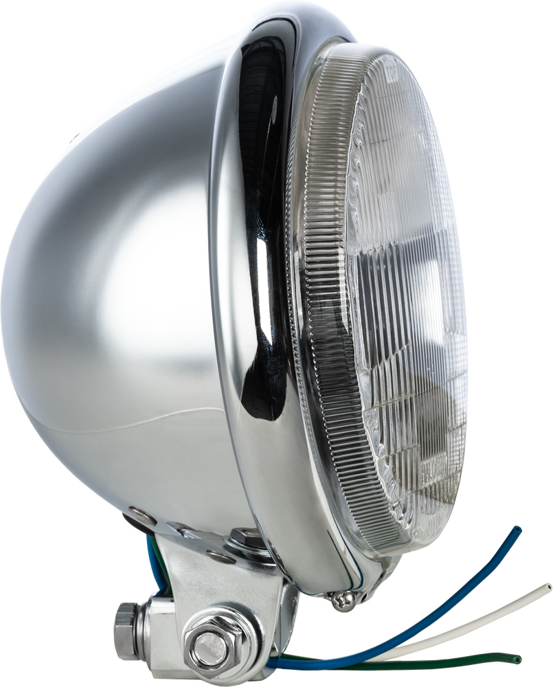 HARDDRIVE 5.75" HEADLIGHT BOTTOM MOUNT CHROME