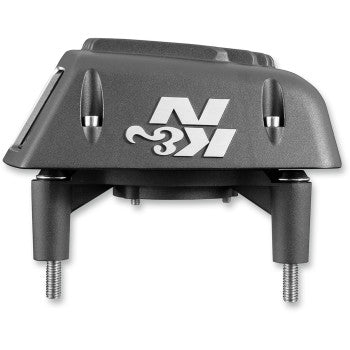 K & N Street Metal Air Intake Kit - Black - Softail/Touring/Trike