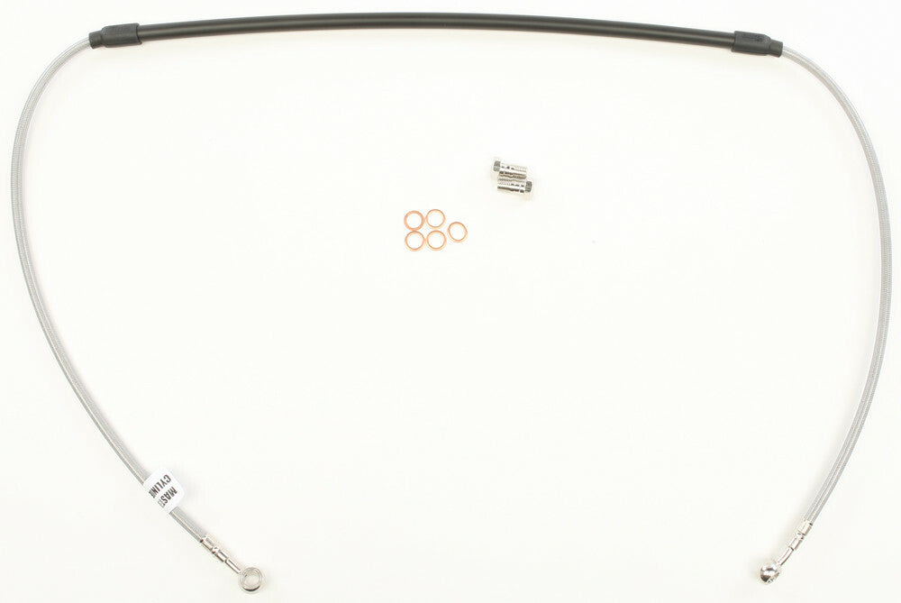 GBRAKES STEEL BRAKE LINE FRONT SUZ