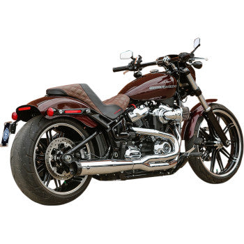 S&S Cycle 2:1 50 State Exhaust for M8 Softail - Chrome