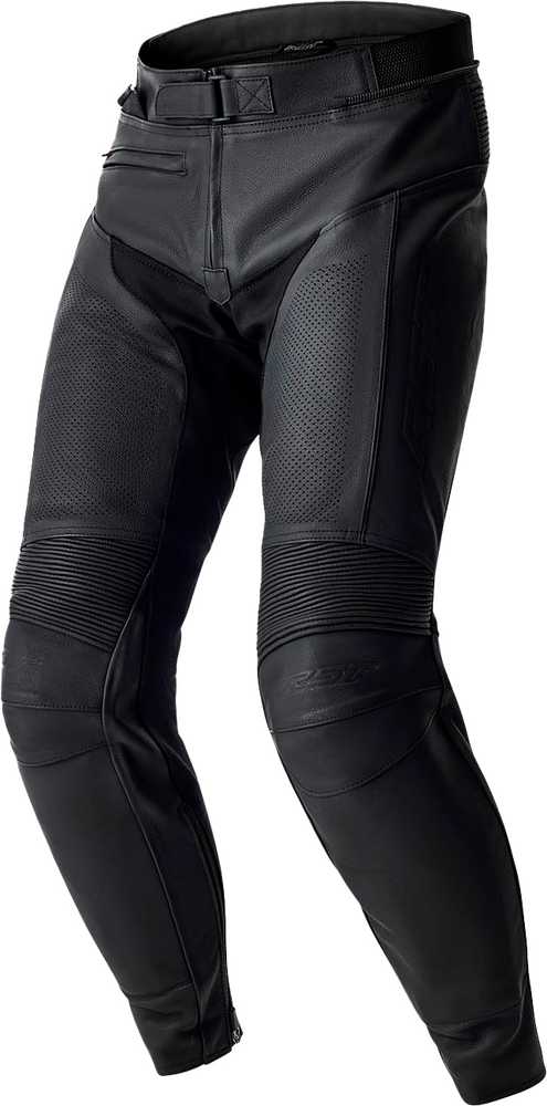 RST T2 D3O Black Leather Pants