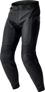 RST T2 D3O Black Leather Pants