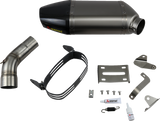 Slip-On Line Muffler — Oval