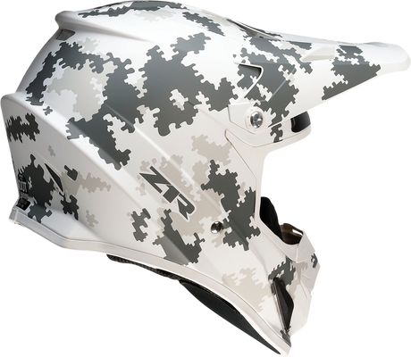 Rise Snow Camo Helmet