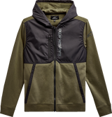 Aligned Zip Hoodie