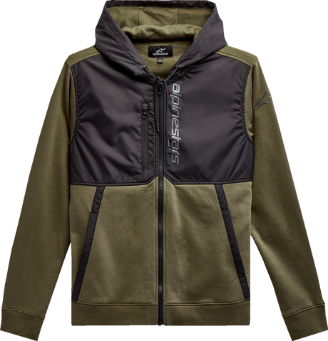 Aligned Zip Hoodie