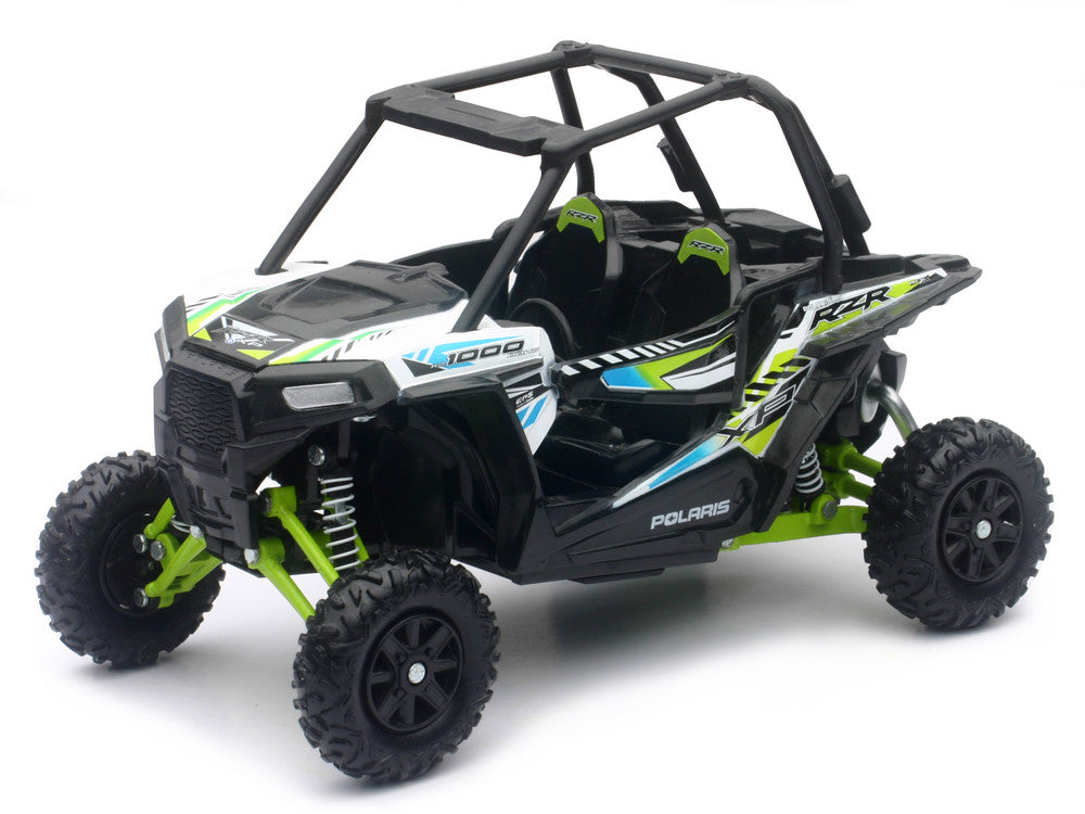 NEW-RAY REPLICA 1:18 UTV POLARIS RZR 1000XP WHITE
