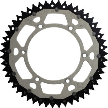 Moose Offroad Dual Sprocket Dual Sprocket - 51 Tooth - Silver - Yamaha