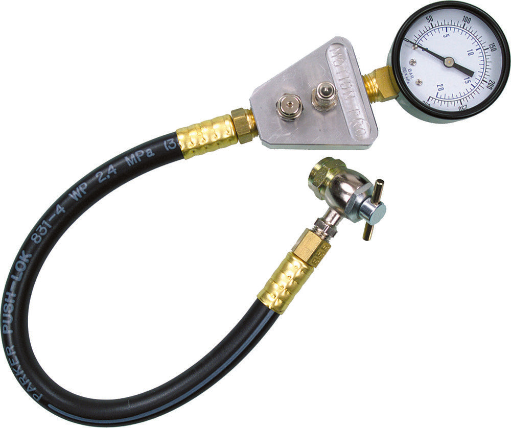 MOTION PRO PRESSURIZING SHOCK GAUGE SCHRA DER VALVE TYPE