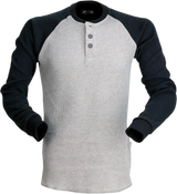 Waffle Long-Sleeve Knit Shirt