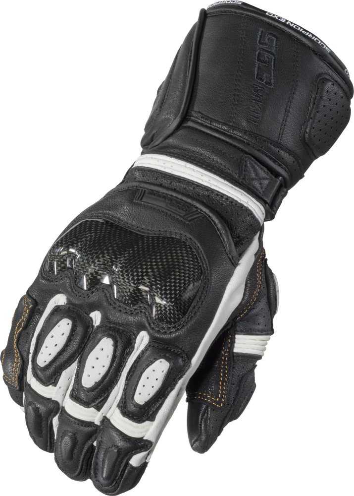 SCORPION EXO SG3 MK III GLOVES BLACK/WHITE 2X