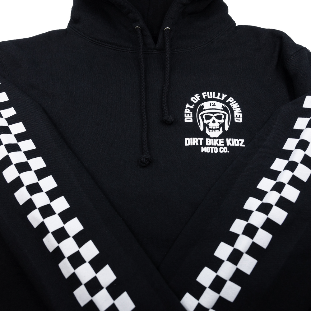 DBK Fully Pinned Black Hoodie