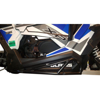 Moose Offroad RZR Nerf Bars Nerf Bars - Black - RZR 2-Seater