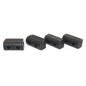 CALIBER BUNK END CAPS 2X4" BLACK 24/PK