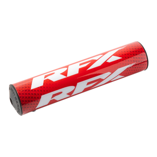 RFX F8 BAR PAD 1 1/8" RED / WHITE
