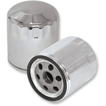 S&S Cycle Oil Filter - Chrome - Harley-Davidson