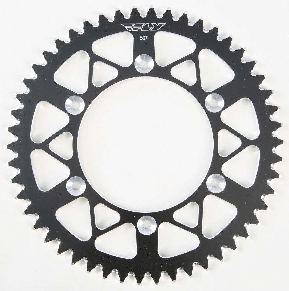 REAR SPROCKET ALUMINUM 50T-520 BLK HUSQ/KTM