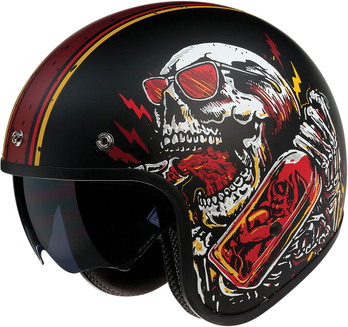 Saturn Devil Made Me Helmet